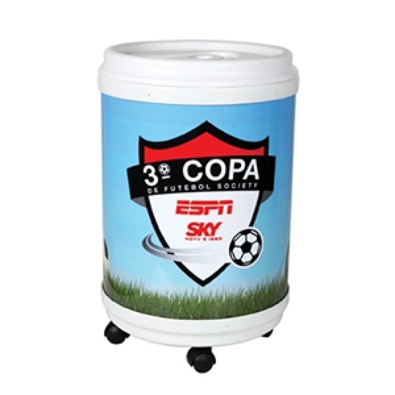 Comprar Cooler com Rodinha Personalizado Salvador - Cooler com Rodinha Personalizado