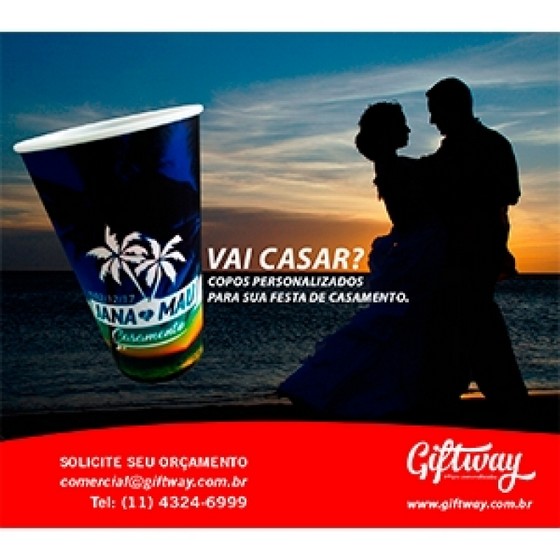 Copo Personalizado Casamento Recife - Copo Personalizado Grande