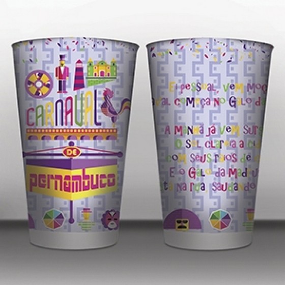 Copo Personalizado Grande Orçar Minaçu - Copo Personalizado Long Drink