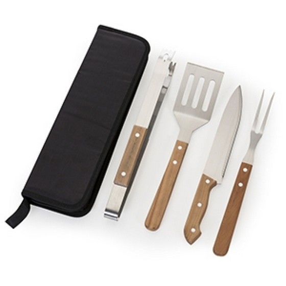 Kit de Churrasco com Maleta Preço Recife - Kit Churrasco 18 Peças