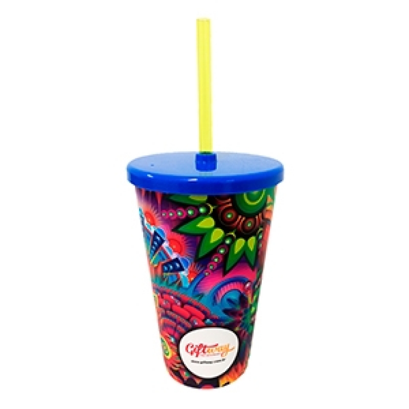 Onde Comprar Copo Personalizado com Canudo Fortaleza - Copo Personalizado Long Drink