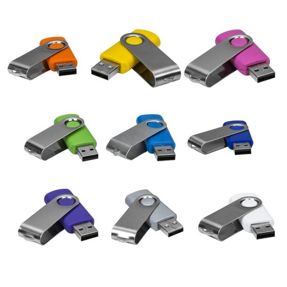 Onde Comprar Pen Drive Giratório Macaé  - Pen Drive para Brinde Promocional