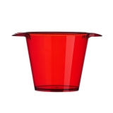 balde para gelo transparente